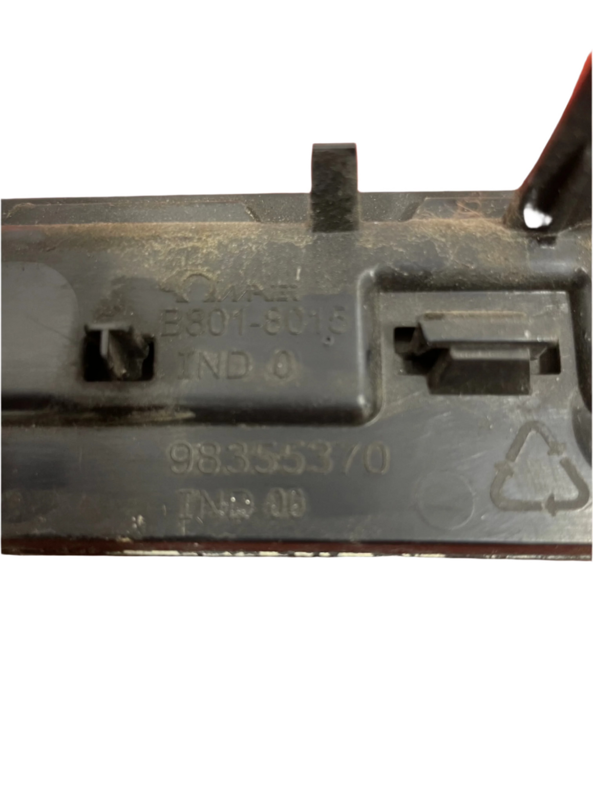 Citreon Berlingo/Peugeot Partner/Vauxhall Combo/ProAce City PASSENGER SIDE DOOR RAIL COVER 2018/2024 P/N 98355370