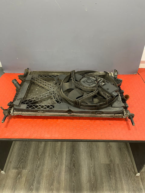 Ford Transit  COOLING KIT RADIATOR & FAN Mk7 FWDV2.2 2007-2018 P/N 7C118005AB - 1