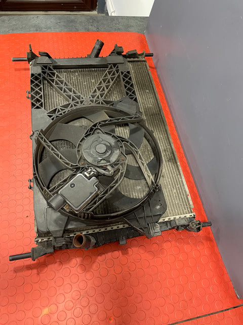 Ford Transit  COOLING KIT RADIATOR & FAN Mk7 FWDV2.2 2007-2018 P/N 7C118005AB - 1