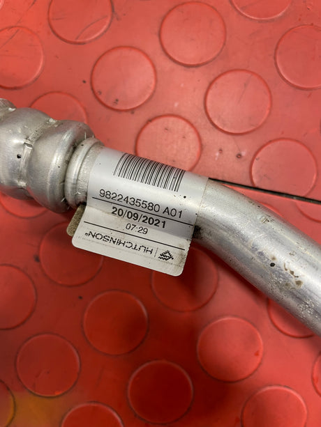 Citroen Berlingo/Peugeot Partner/ Vauxhall Combo/Toyota Proace City AIR CONDITIONING PIPE 1.5/1.6 2019-2024 P/N 9822435580 - 1