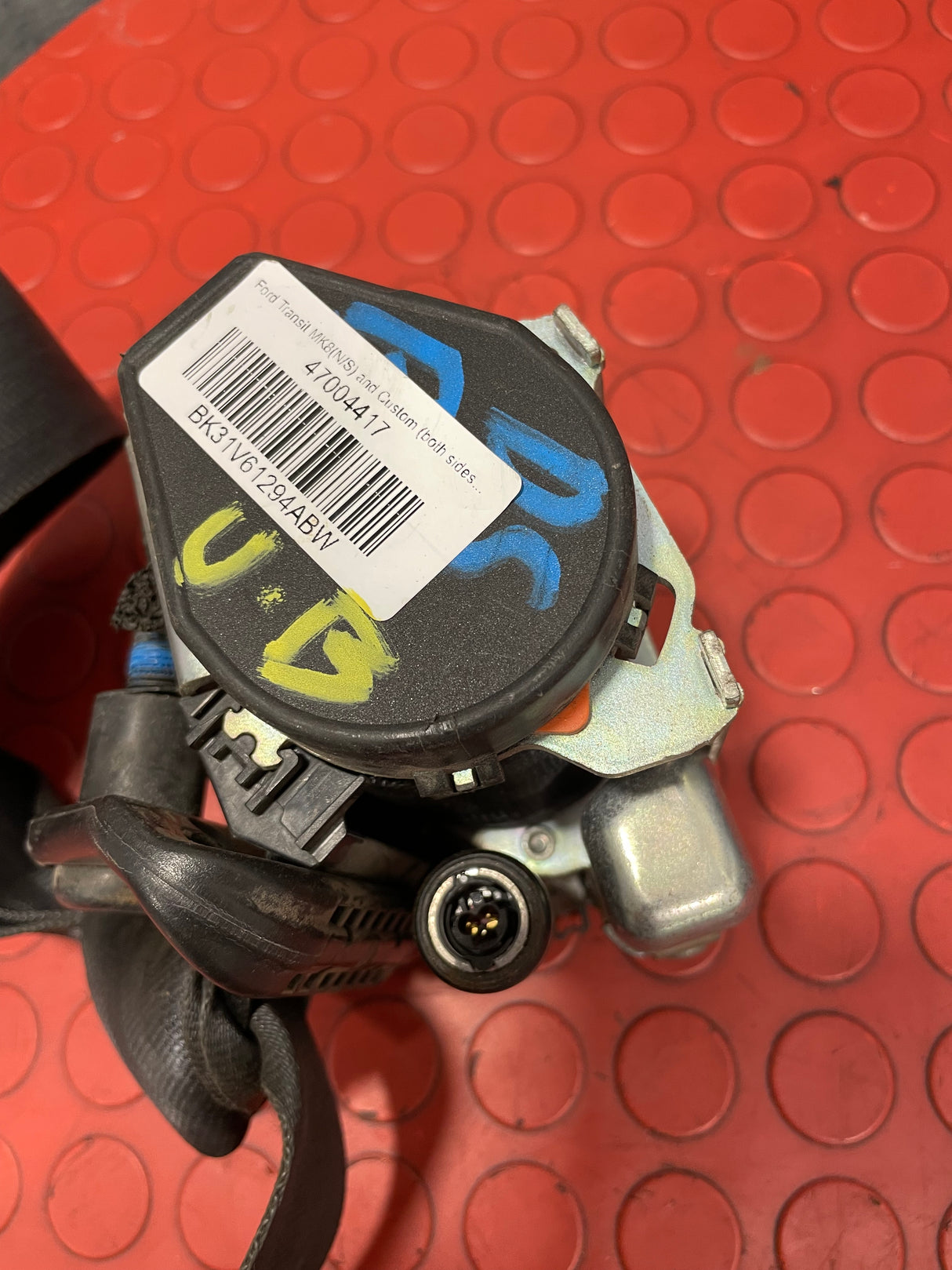 Ford Transit FRONT SEAT BELT Mk8 (fits both sides) 2016-2023 P/N BK31V61294ABW