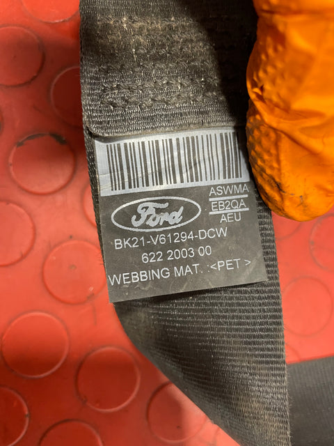 Ford Transit Custom SEAT BELT (fits both sides) 2019-2023 P/N BK21V61294DCW