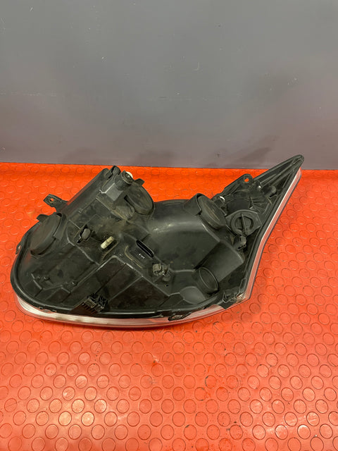 Ford Transit HEADLIGHT HALOGEN BULB with LED DRL CHROME Driver's Side 2013-2018 P/N BK3113D152AE / BK3113D152B