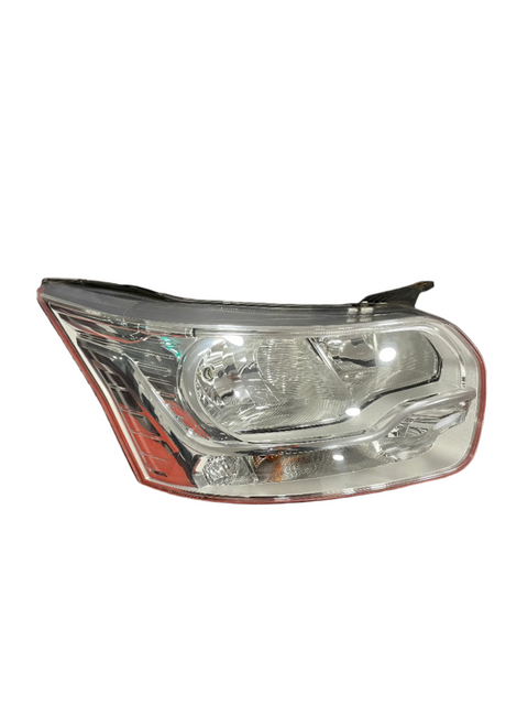 Ford Transit HEADLIGHT HALOGEN BULB with LED DRL CHROME Driver's Side 2013-2018 P/N BK3113D152AE / BK3113D152B