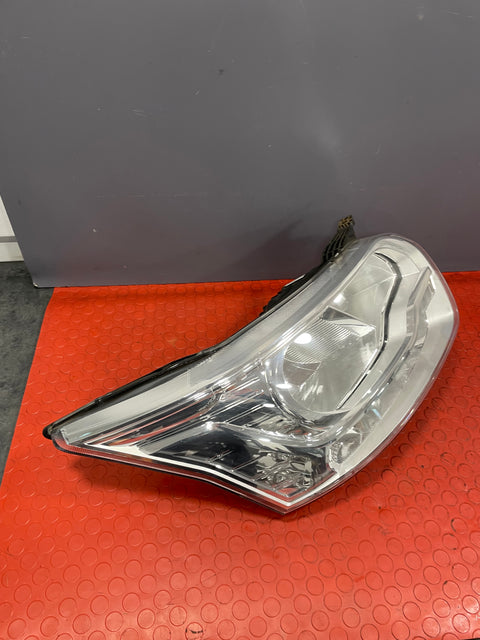 Ford Transit HEADLIGHT HALOGEN BULB with LED DRL CHROME Driver's Side 2013-2018 P/N BK3113D152AE / BK3113D152B