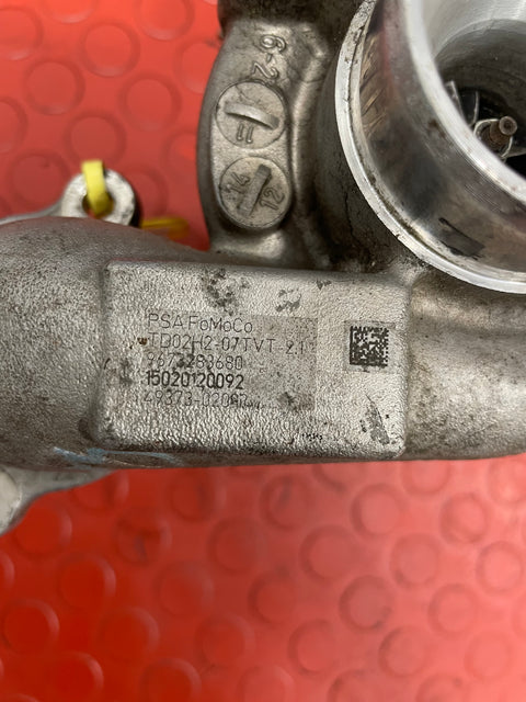 Citroen Dispatch/Peugeot Expert/Toyota Proace/Fiat Scudo TURBOCHARGER (Without Actuator) (3 Pin) 1.6 2008-2016 P/N 9673283680 - 30