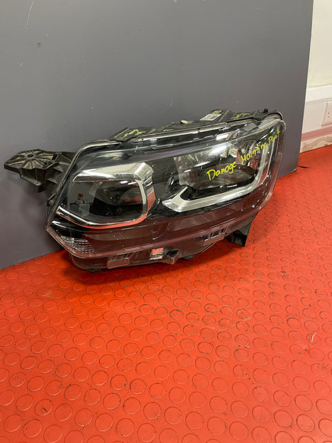 Citroen Berlingo/Peugeot Partner/Vauxhall Combo/Toyota Proace City HEADLIGHT ASSEMBLY Passenger's Side 2019-2024 P/N 9816824180