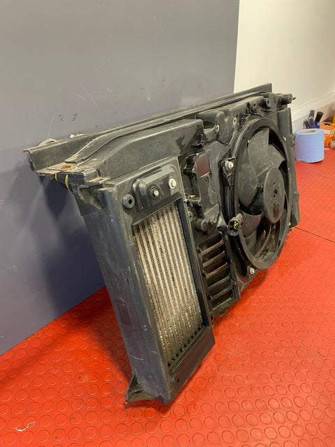 Citroen Berlingo/Peugeot Partner COOLING FAN ASSEMBLY WITH INTERCOOLER RAD 2008-2015 P/N M153277