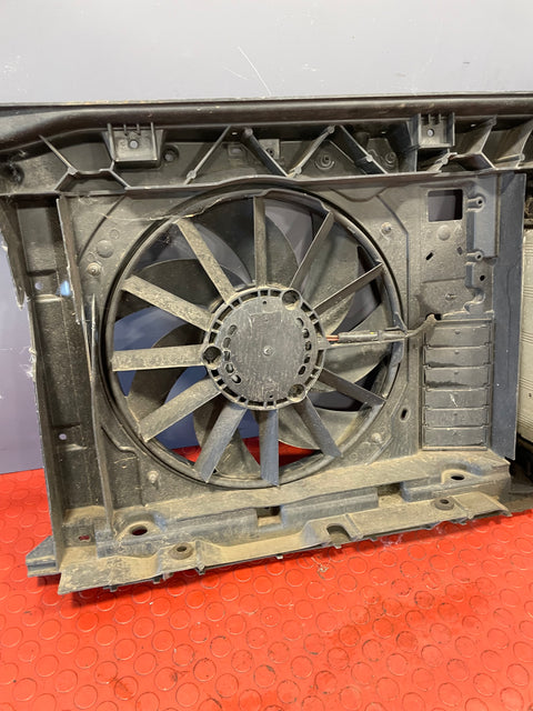 Citroen Berlingo/Peugeot Partner COOLING FAN ASSEMBLY WITH INTERCOOLER RAD 2008-2015 P/N M153277