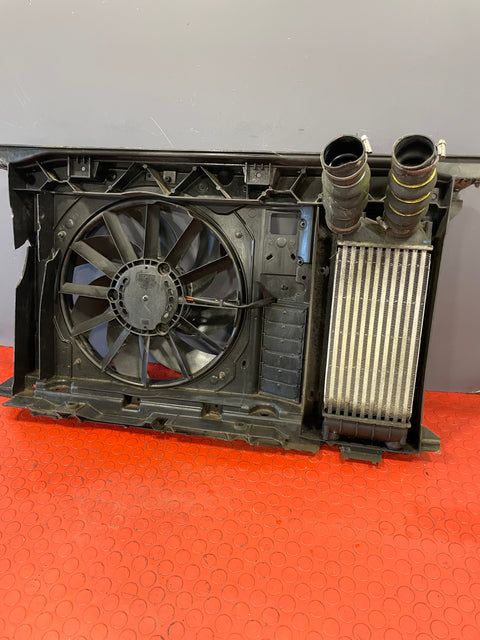 Citroen Berlingo/Peugeot Partner COOLING FAN ASSEMBLY WITH INTERCOOLER RAD 2008-2015 P/N M153277
