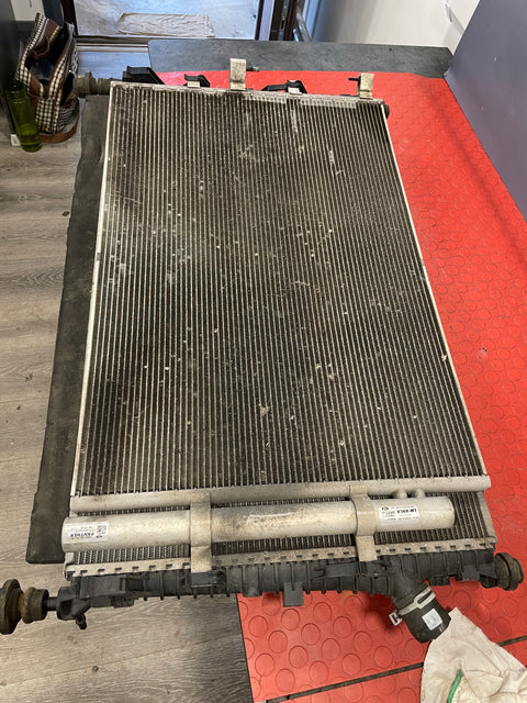 Ford Transit Custom COMPLETE RADIATOR,FAN,AC CONDENSER 2.2 2013-2016 P/N GK218005BB - 1 / BK218C607DA / GK218C342BC