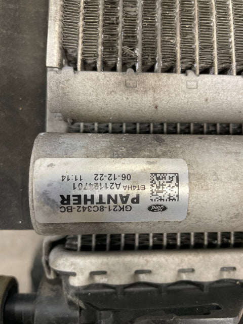 Ford Transit Custom COMPLETE RADIATOR,FAN,AC CONDENSER 2.2 2013-2016 P/N GK218005BB - 1 / BK218C607DA / GK218C342BC