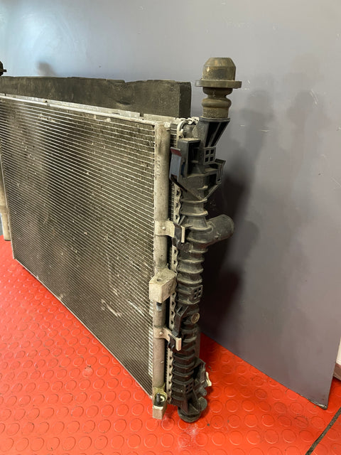 Ford Transit Custom COMPLETE RADIATOR,FAN,AC CONDENSER 2.2 2013-2016 P/N GK218005BB - 1 / BK218C607DA / GK218C342BC