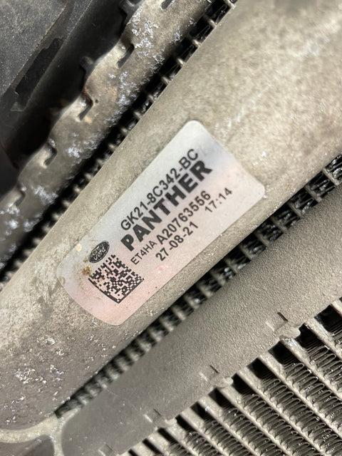 Ford Transit Custom COMPLETE RADIATOR,FAN,AC CONDENSER 2.2/2.0 2013-2018 P/N GK218005BB - 2 / BK218C607DA / GK218C342BC