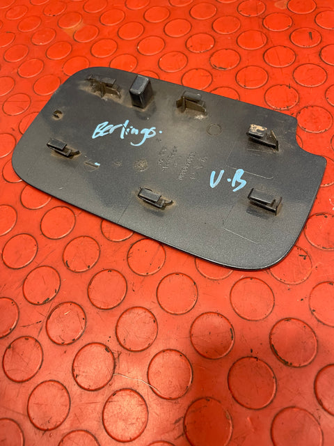 Citroen Berlingo/Peugeot Partner FUEL DOOR COVER/FUEL FILLER FLAP (Iron Grey) 2008-2018 P/N 9680449680 - 2