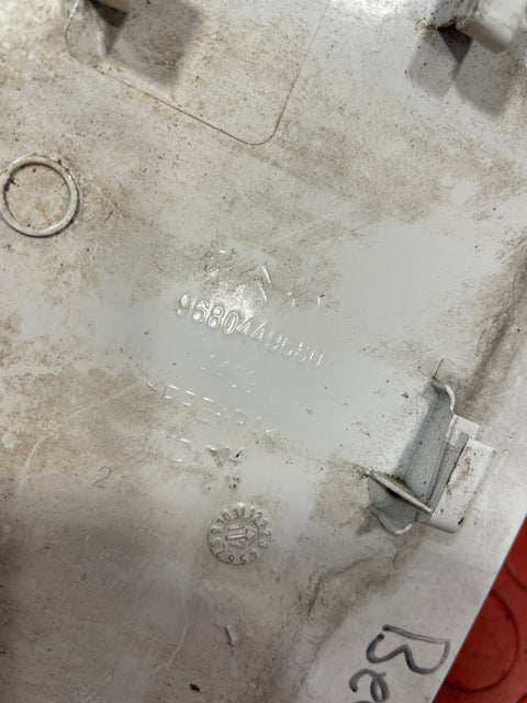 Citroen Berlingo/Peugeot Partner FUEL DOOR COVER/FUEL FILLER FLAP ( White/Diesel Sticker ) 2008-2018 P/N 9680449680 - 5