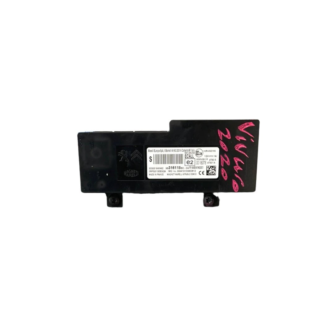 Vauxhall Combo BLUETOOTH MODULE 2020 P/N 9831611580