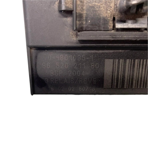 2009 Ctroen Berlingo Berlingo glow plug relay